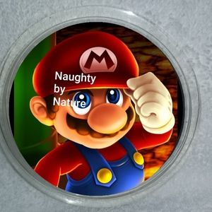 Mario drink coaster